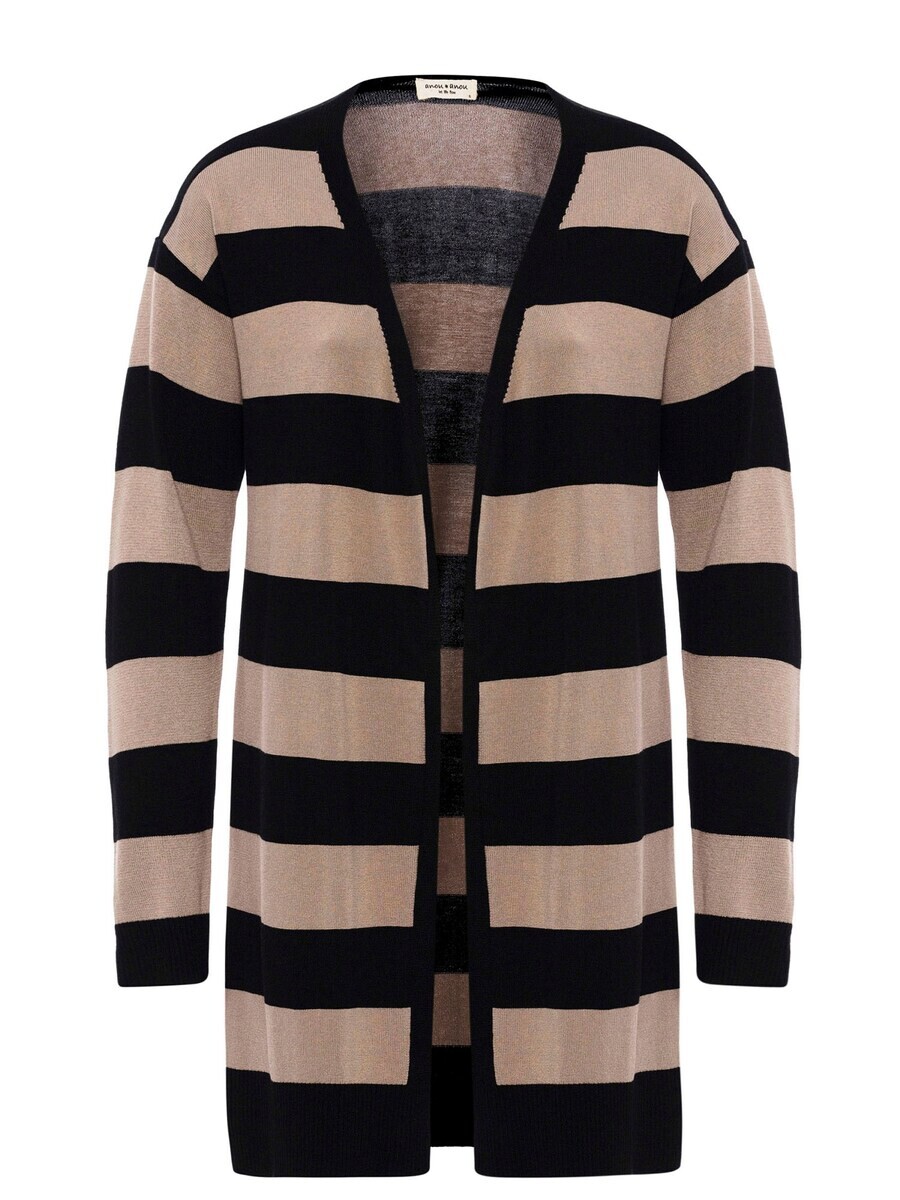 Кардиган Anou Anou Knit Cardigan, телесный/черный
Кардиган Anou Anou Knit Cardigan, телесный/черный