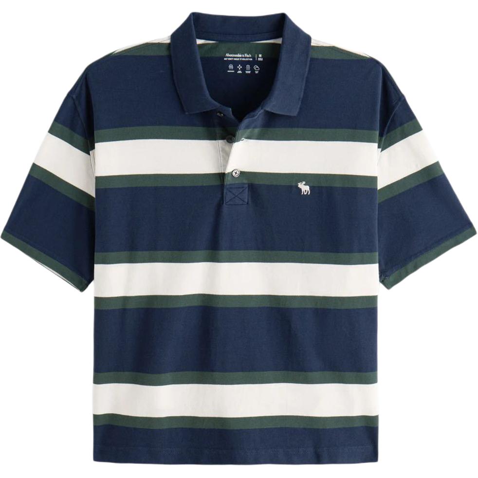 Abercrombie&Fitch Мужская поло темно-синего цвета
Abercrombie&Fitch Мужская поло темно-синего цвета