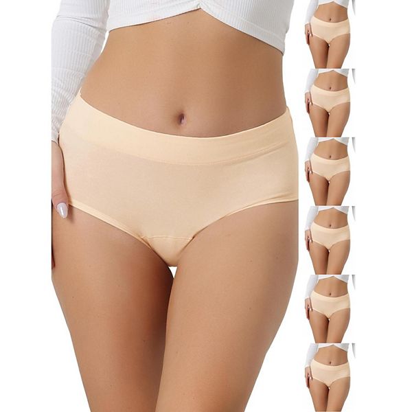 7 пар женских дышащих трусов Cotton Comfortable Stretch 3L High Waist Inspire Chic, Beige
7 пар женских дышащих трусов Cotton Comfortable Stretch 3L High Waist Inspire Chic, Beige