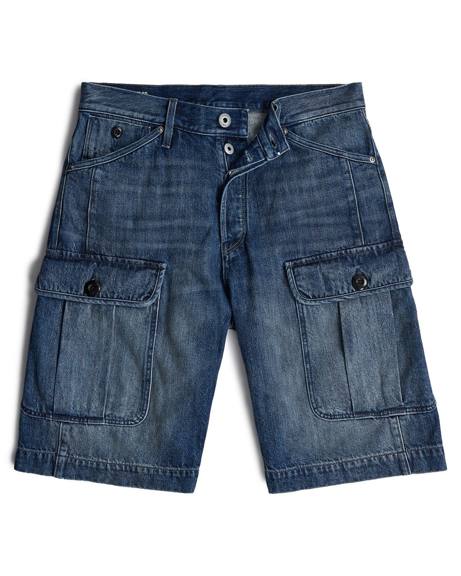 Джинсы карго свободного кроя G-STAR, Blue Denim
Джинсы карго свободного кроя G-STAR, Blue Denim
