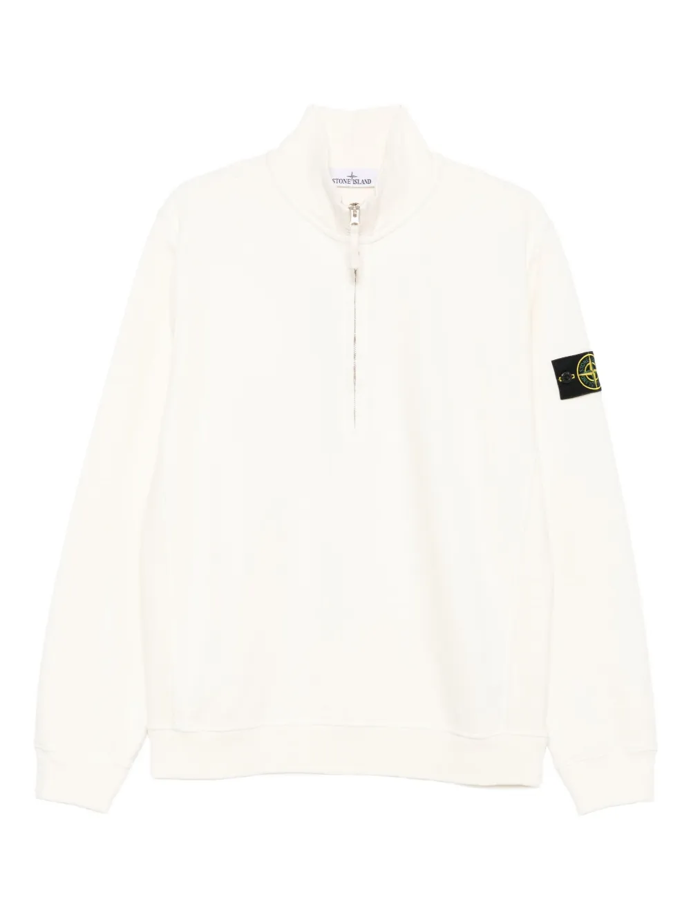 Толстовка с застежкой-молнией на половину длины и нашивкой-логотипом Stone Island, нейтральный
Толстовка с застежкой-молнией на половину длины и нашивкой-логотипом Stone Island, нейтральный