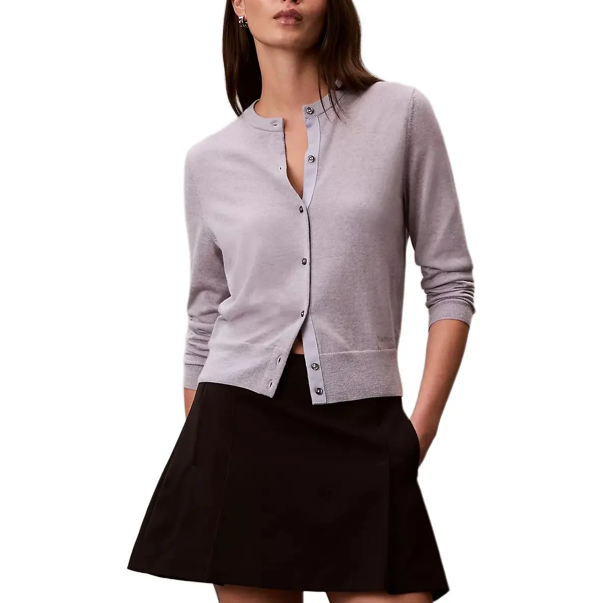 Calvin Klein Топ Women's Blue Gray
Calvin Klein Топ Women's Blue Gray