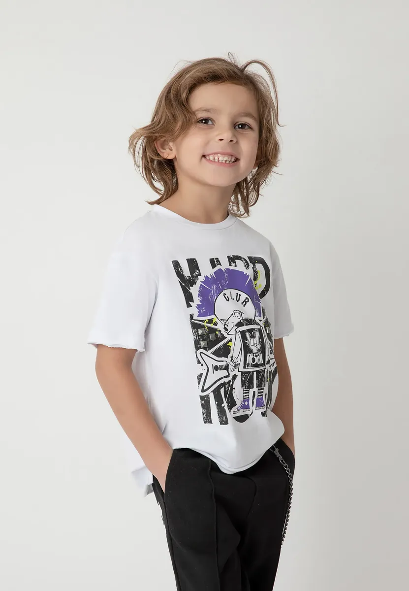 Футболка Gulliver с заклепками-качалками, черный
Футболка Gulliver с заклепками-качалками, черный