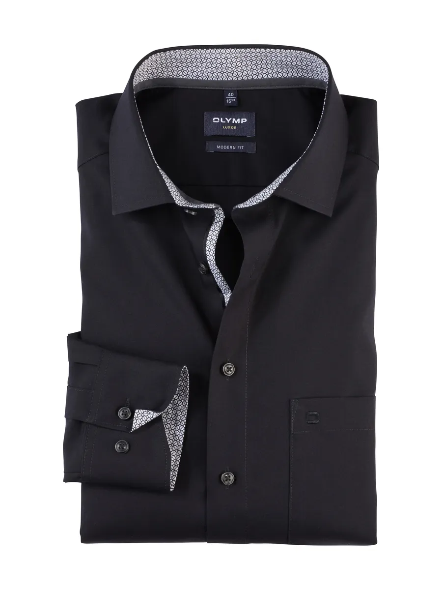 Деловая рубашка OLYMP "Luxor Modern Fit" с удлиненными рукавами, черный
Деловая рубашка OLYMP "Luxor Modern Fit" с удлиненными рукавами, черный