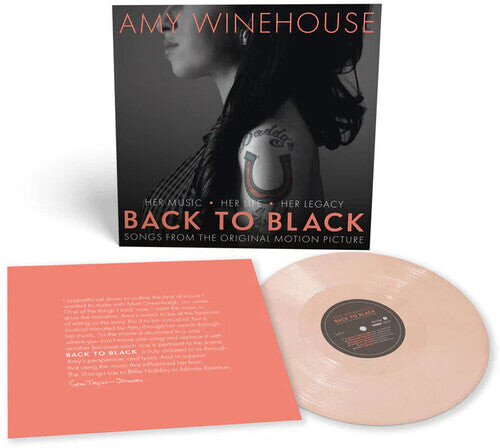 Виниловая пластинка Back to Black - O.S.T.: Back To Black (Original Soundtrack) - Limited Peach Colored Vinyl 
Виниловая пластинка Back to Black - O.S.T.: Back To Black (Original Soundtrack) - Limited Peach Colored Vinyl