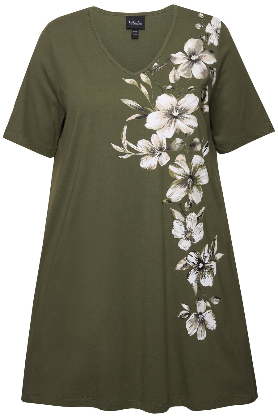 Рубашка Ulla Popken, зеленый
Рубашка Ulla Popken, зеленый