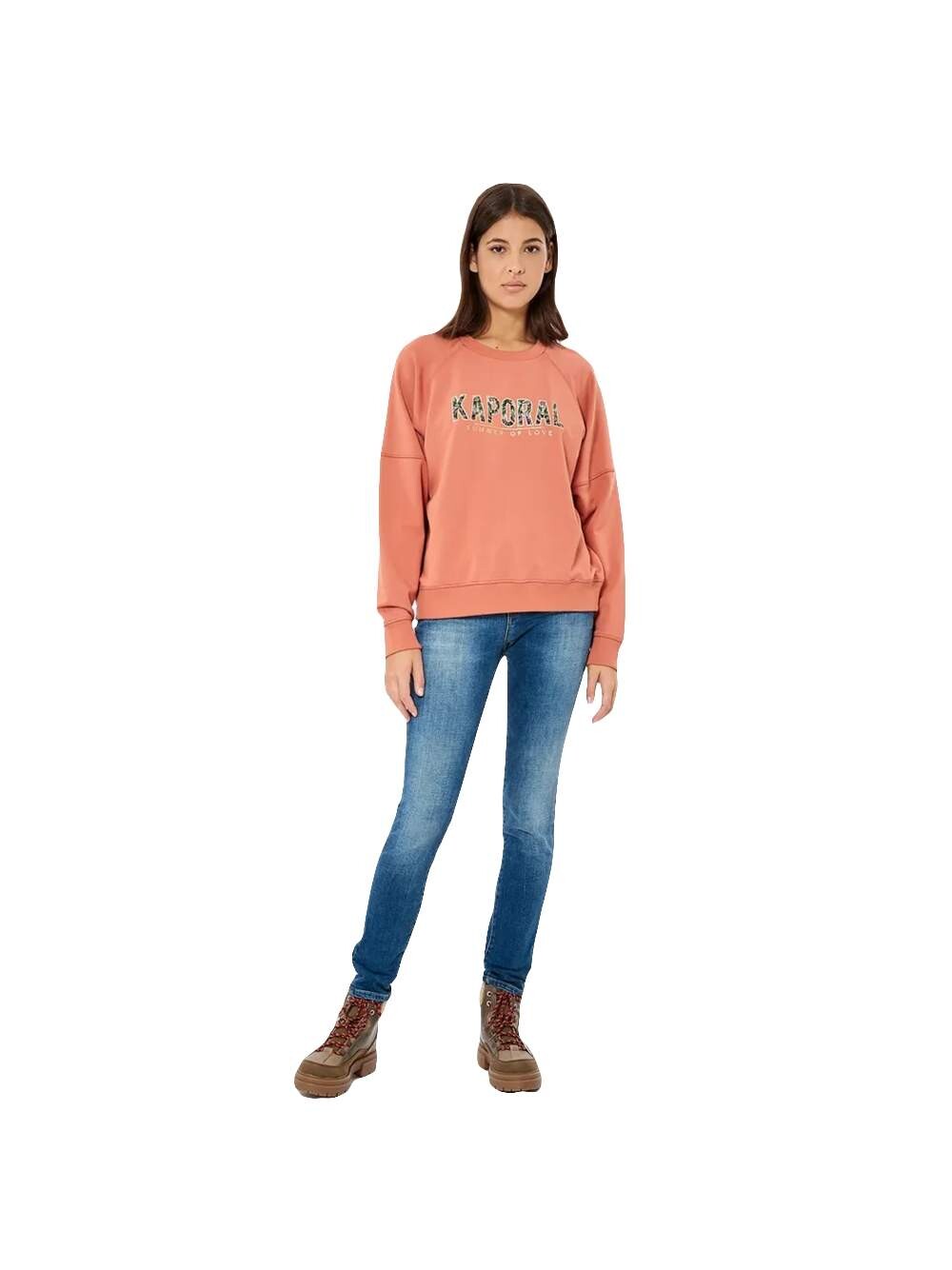 Свитшот ява персиковый Kaporal, розовый 
Свитшот ява персиковый Kaporal, розовый