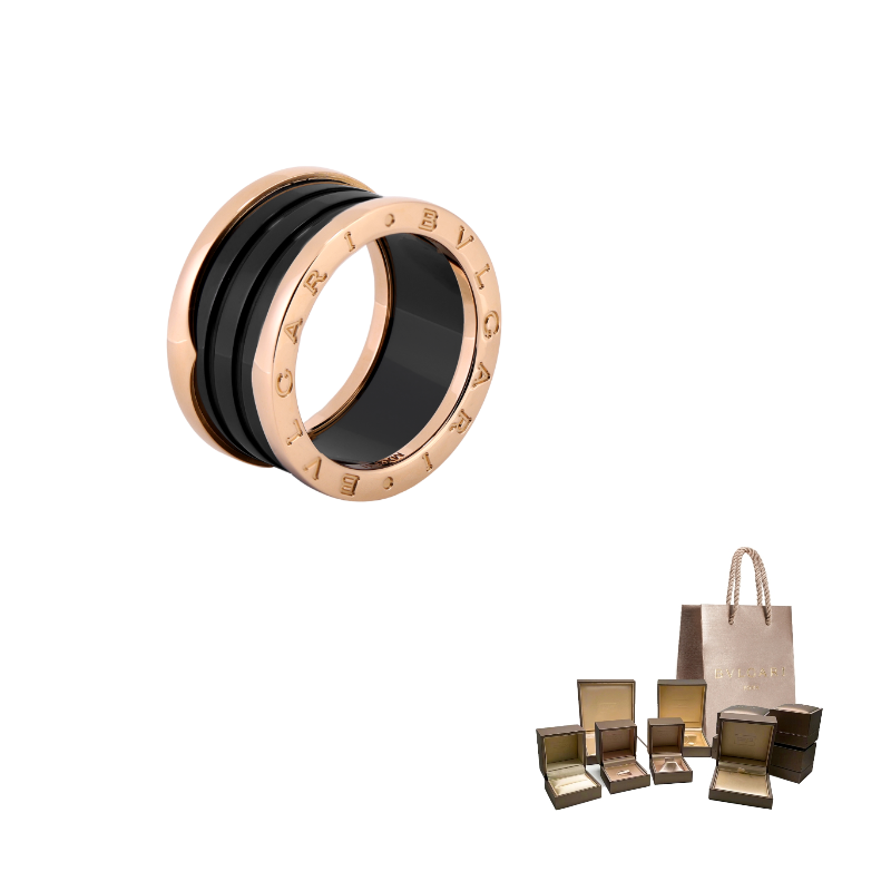 BVLGARI Кольцо B-zero1 B из розового золота 18K
BVLGARI Кольцо B-zero1 B из розового золота 18K