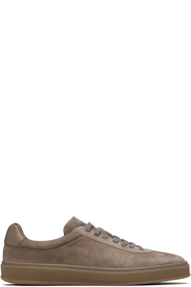 Коричневые низкие замшевые кроссовки BECKHAM Edition BOSS
Коричневые низкие замшевые кроссовки BECKHAM Edition BOSS