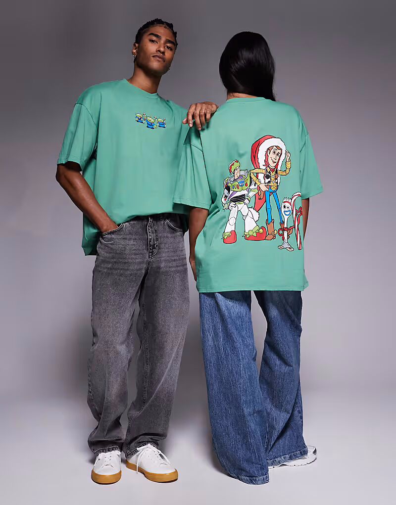 Футболка унисекс оверсайз Disney Pixar Christmas с принтом «История игрушек» зеленого цвета Asos Design, Зеленый, Футболка унисекс оверсайз Disney Pixar Christmas с принтом «История игрушек» зеленого цвета Asos Design
Футболка унисекс оверсайз Disney Pixar Christmas с принтом «История игрушек» зеленого цвета Asos Design, Зеленый, Футболка унисекс оверсайз Disney Pixar Christmas с принтом «История игрушек» зеленого цвета Asos Design