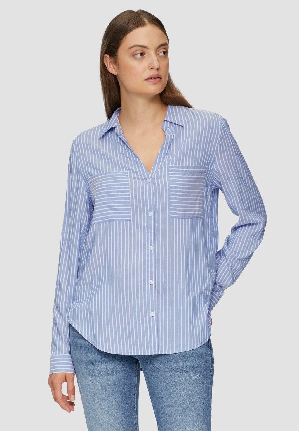 Блузка на пуговицах s.Oliver, цвет Mottled Blue
Блузка на пуговицах s.Oliver, цвет Mottled Blue