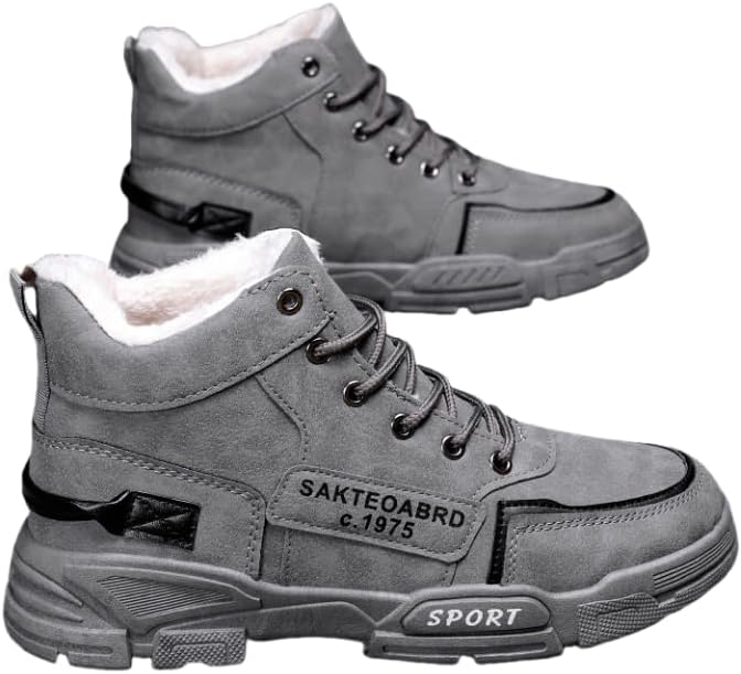 Мужские походные ботинки для улицы, дышащие, удобные, противоскользящие с теплой подкладкой для прогулок на природе, походов и альпинизма, осень и зима Hhhchpm, серый
Мужские походные ботинки для улицы, дышащие, удобные, противоскользящие с теплой подкладкой для прогулок на природе, походов и альпинизма, осень и зима Hhhchpm, серый