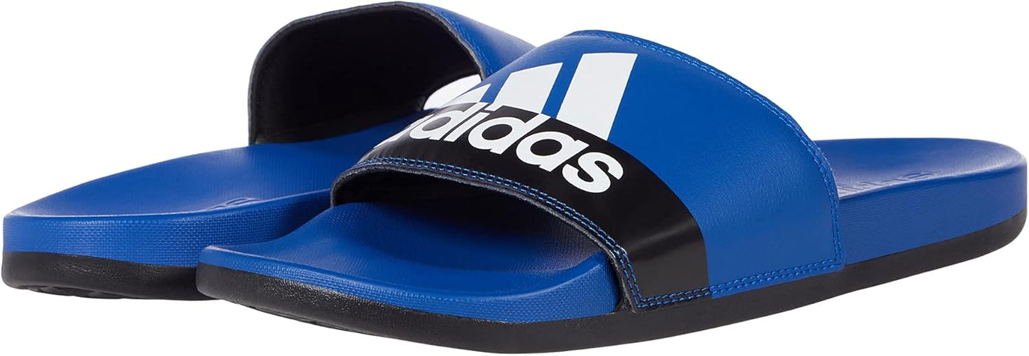 Шлепанцы adidas Adilette Comfort (унисекс), белый/черный/синий
Шлепанцы adidas Adilette Comfort (унисекс), белый/черный/синий