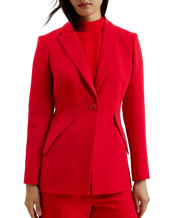 Однобортный блейзер Manattl Ted Baker, красный
Однобортный блейзер Manattl Ted Baker, красный