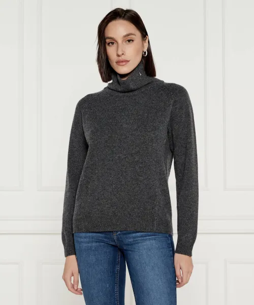 Шерстяная водолазка Regular fit Liu Jo, серый 
Шерстяная водолазка Regular fit Liu Jo, серый