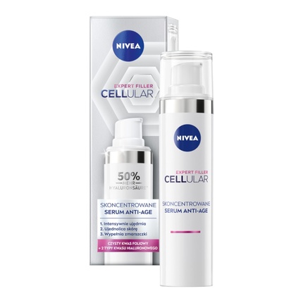 Концентрированная антивозрастная сыворотка Cellular Expert Filler 40 мл Nivea
Концентрированная антивозрастная сыворотка Cellular Expert Filler 40 мл Nivea