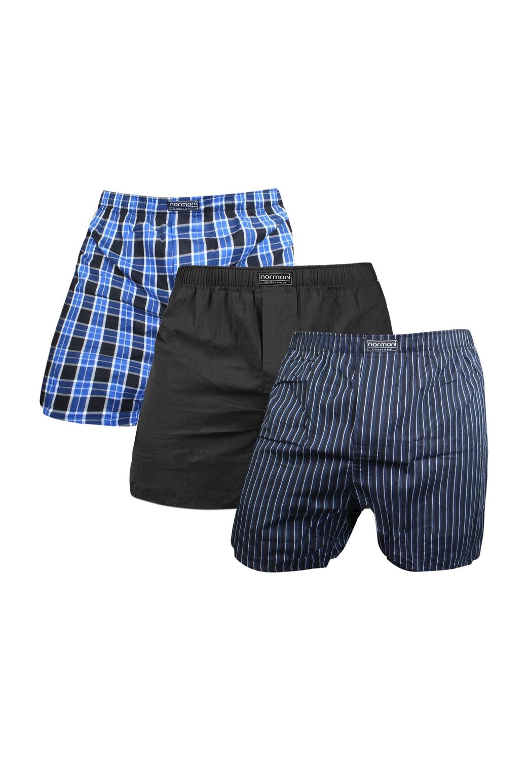 Набор из 3 мужских боксеров Web normani, цвет Blau Schwarz
Набор из 3 мужских боксеров Web normani, цвет Blau Schwarz