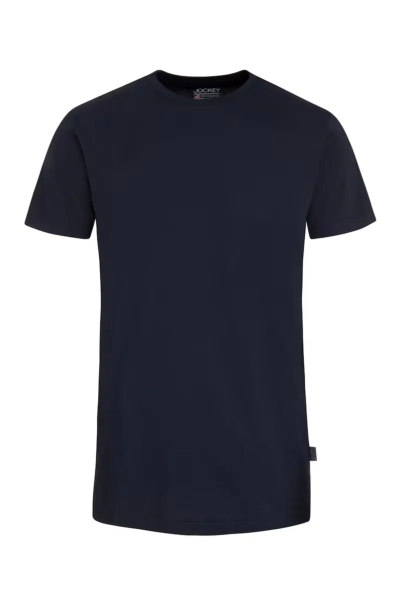 Мужская майка свободного кроя с короткими рукавами Jockey, темно-синий
Мужская майка свободного кроя с короткими рукавами Jockey, темно-синий