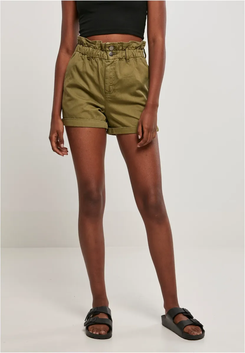 Тканевые брюки URBAN CLASSICS " Urban Classics Ladies Paperbag Shorts" (1 шт.), хаки
Тканевые брюки URBAN CLASSICS " Urban Classics Ladies Paperbag Shorts" (1 шт.), хаки