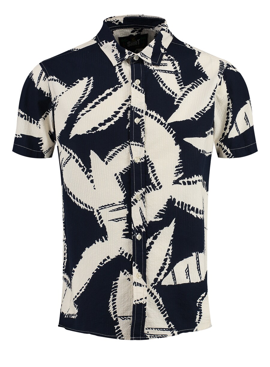 Рубашка на пуговицах классического кроя Key Largo, цвет Ecru/Navy
Рубашка на пуговицах классического кроя Key Largo, цвет Ecru/Navy