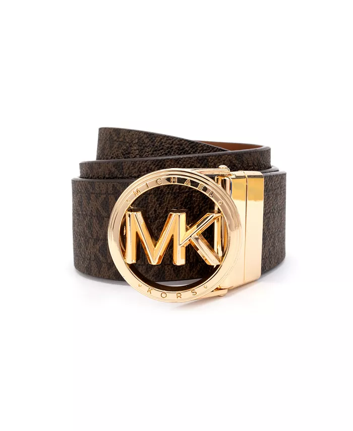 Ремень женский реверсивный с тисненым логотипом Micheal Kors Michael Kors, коричневый
Ремень женский реверсивный с тисненым логотипом Micheal Kors Michael Kors, коричневый