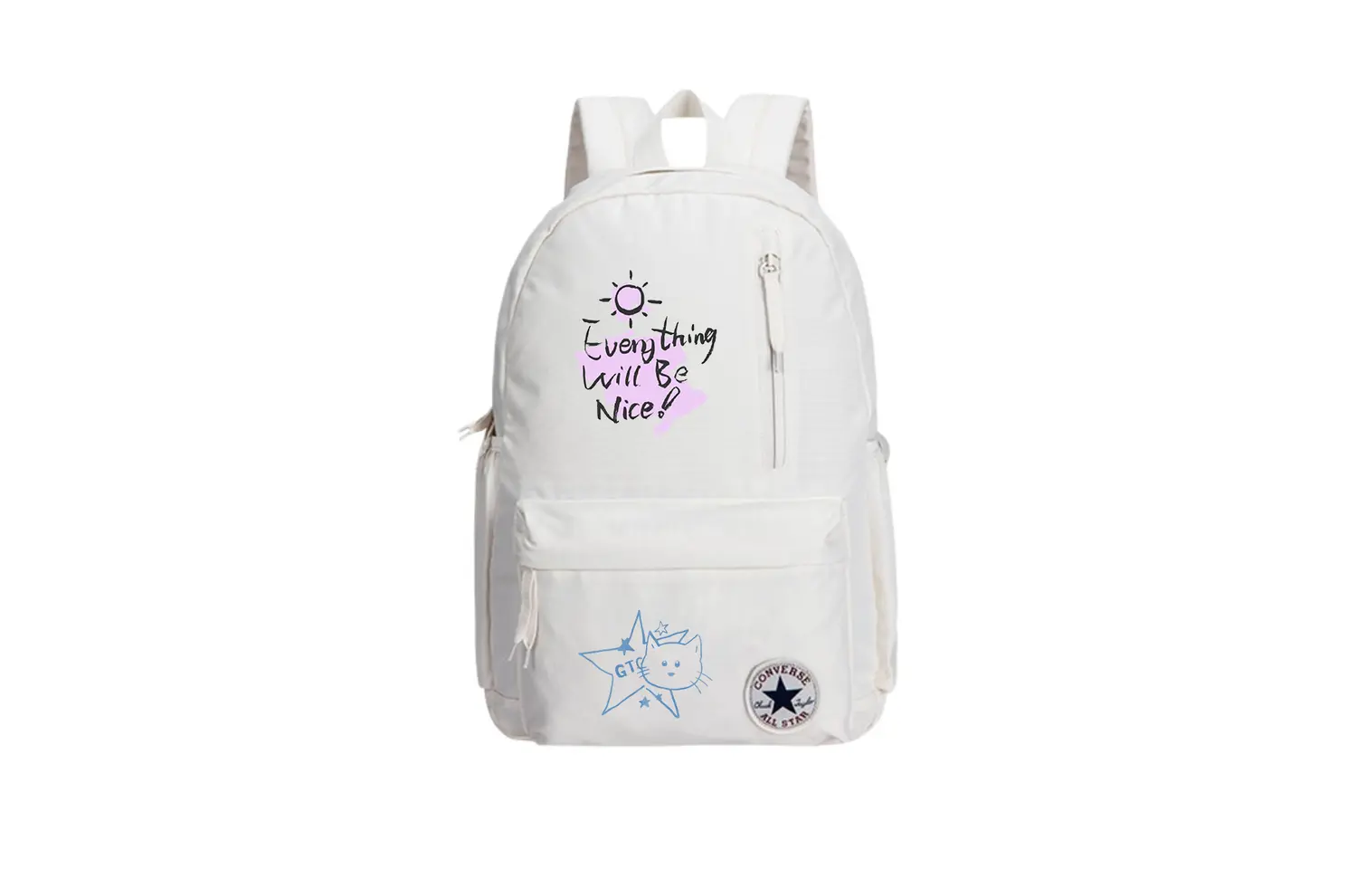 Converse Полиэстеровый рюкзак унисекс разноцветный, Stars Cat Head
Converse Полиэстеровый рюкзак унисекс разноцветный, Stars Cat Head