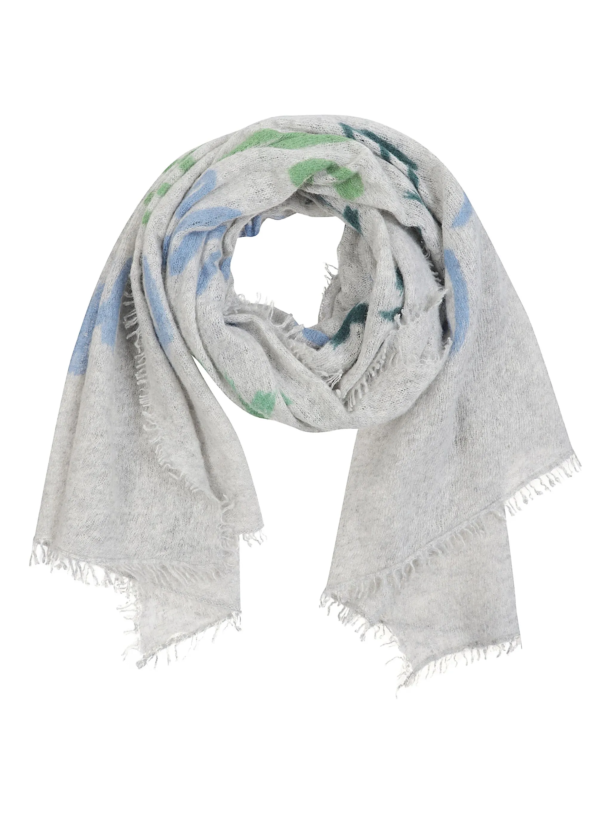 Шарф с бахромой Mala Alisha, серый
Шарф с бахромой Mala Alisha, серый