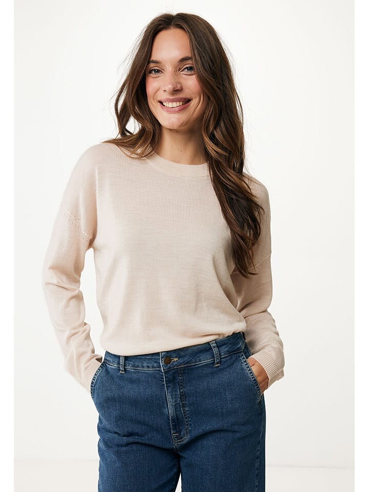 Пуловер Mexx Wollpullover, кремовый
Пуловер Mexx Wollpullover, кремовый