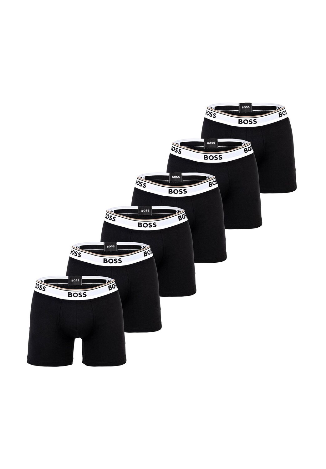 Мужские боксеры, 6 шт - Boxer Briefs 6P Power, хлопок стрейч, логотип BOSS, черно-белый
Мужские боксеры, 6 шт - Boxer Briefs 6P Power, хлопок стрейч, логотип BOSS, черно-белый