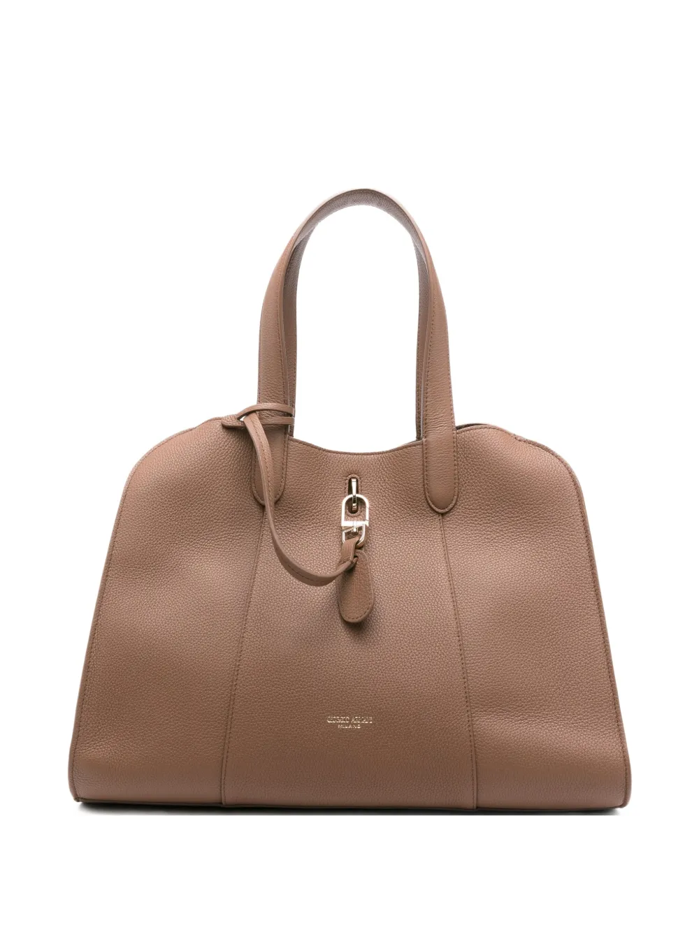 Сумка-тоут из зернистой кожи GIORGIO ARMANI, коричневый
Сумка-тоут из зернистой кожи GIORGIO ARMANI, коричневый