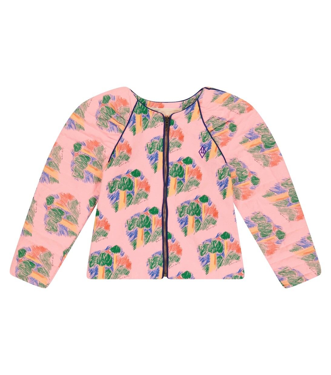 Хлопковая куртка Tiger с пышными рукавами The Animals Observatory, разноцветный
Хлопковая куртка Tiger с пышными рукавами The Animals Observatory, разноцветный