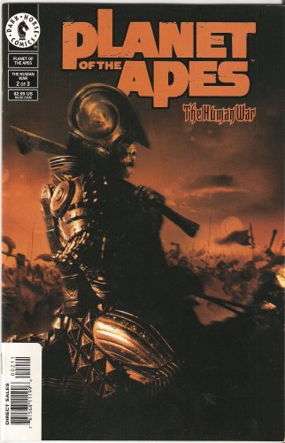 Planet of the Apes: The Human War #2 (Photo Cover) July 2001 (Dark Horse Comics)
Planet of the Apes: The Human War #2 (Photo Cover) July 2001 (Dark Horse Comics)