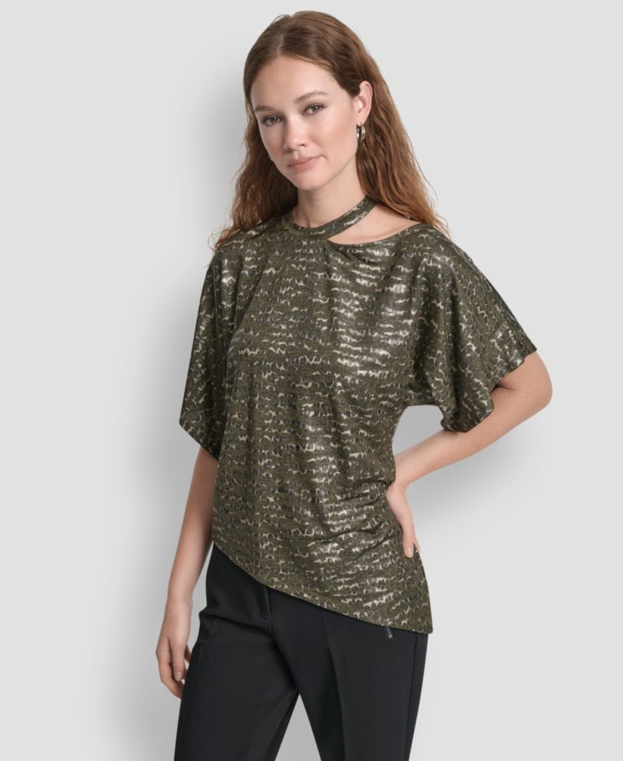 Женская футболка с короткими рукавами и принтом в виде фольги DKNY, Olive Cheetah, Хаки, Женская футболка с короткими рукавами и принтом в виде фольги DKNY, Olive Cheetah
Женская футболка с короткими рукавами и принтом в виде фольги DKNY, Olive Cheetah, Хаки, Женская футболка с короткими рукавами и принтом в виде фольги DKNY, Olive Cheetah