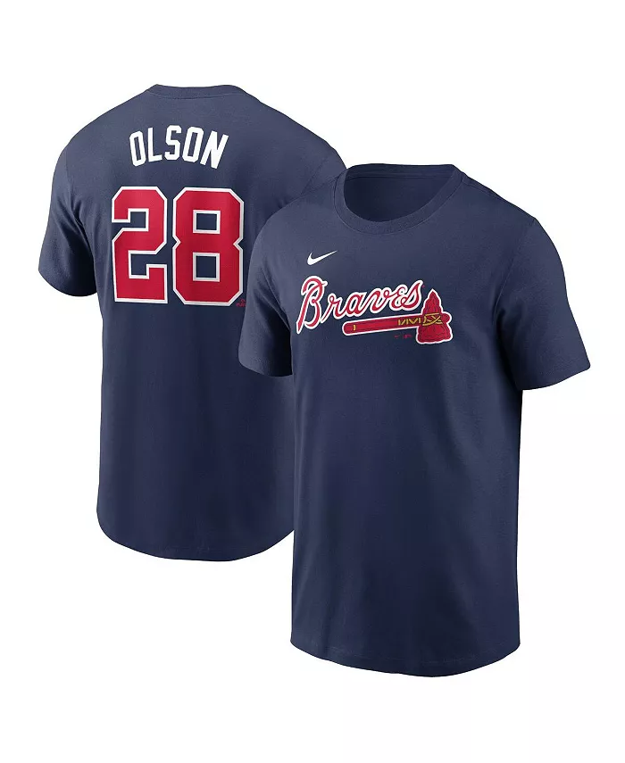 Мужская футболка Matt Olson Atlanta Braves с именем и номером, цвет navy Nike
Мужская футболка Matt Olson Atlanta Braves с именем и номером, цвет navy Nike