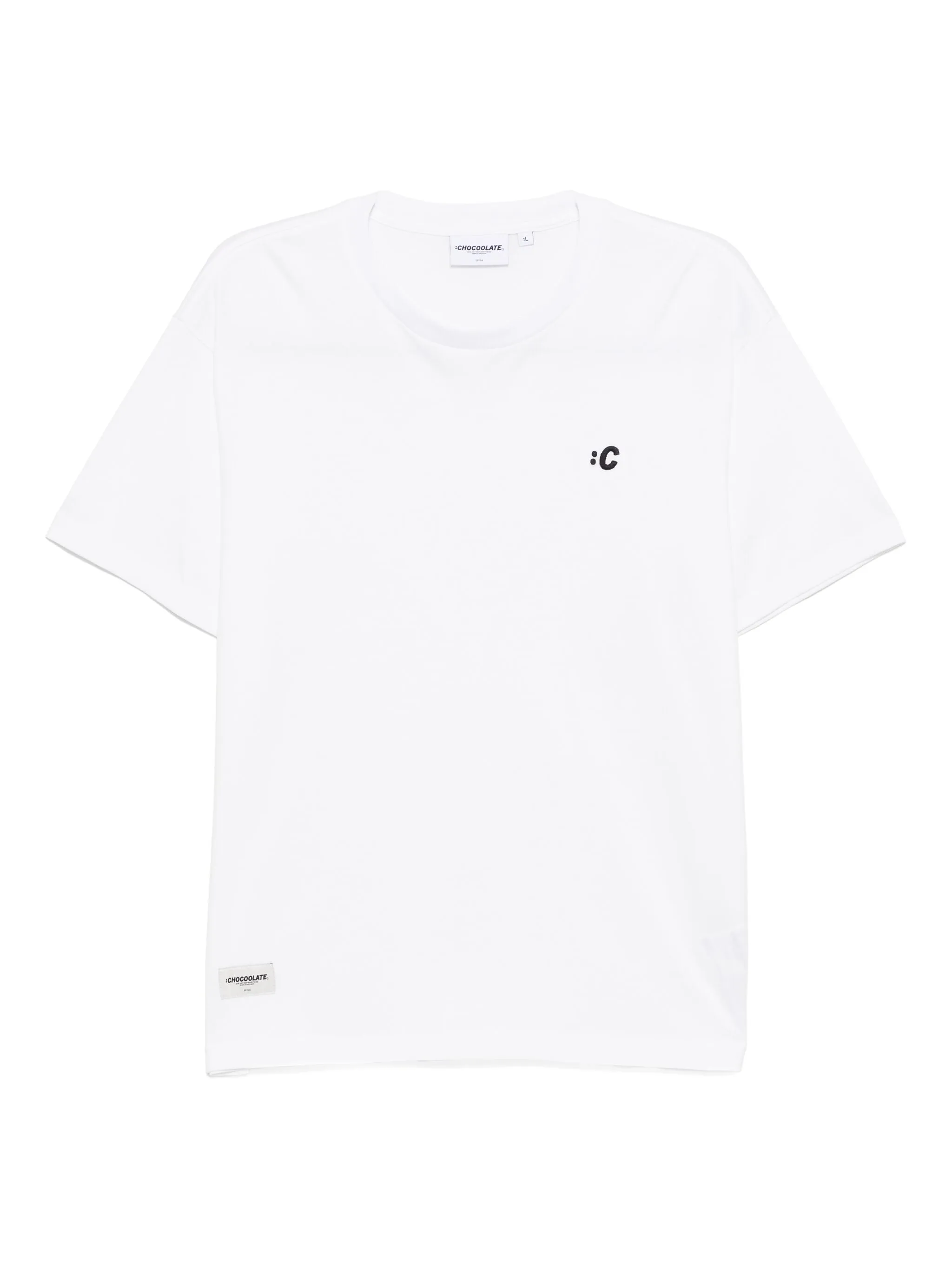 Футболка с вышитым логотипом Chocoolate, белый
Футболка с вышитым логотипом Chocoolate, белый