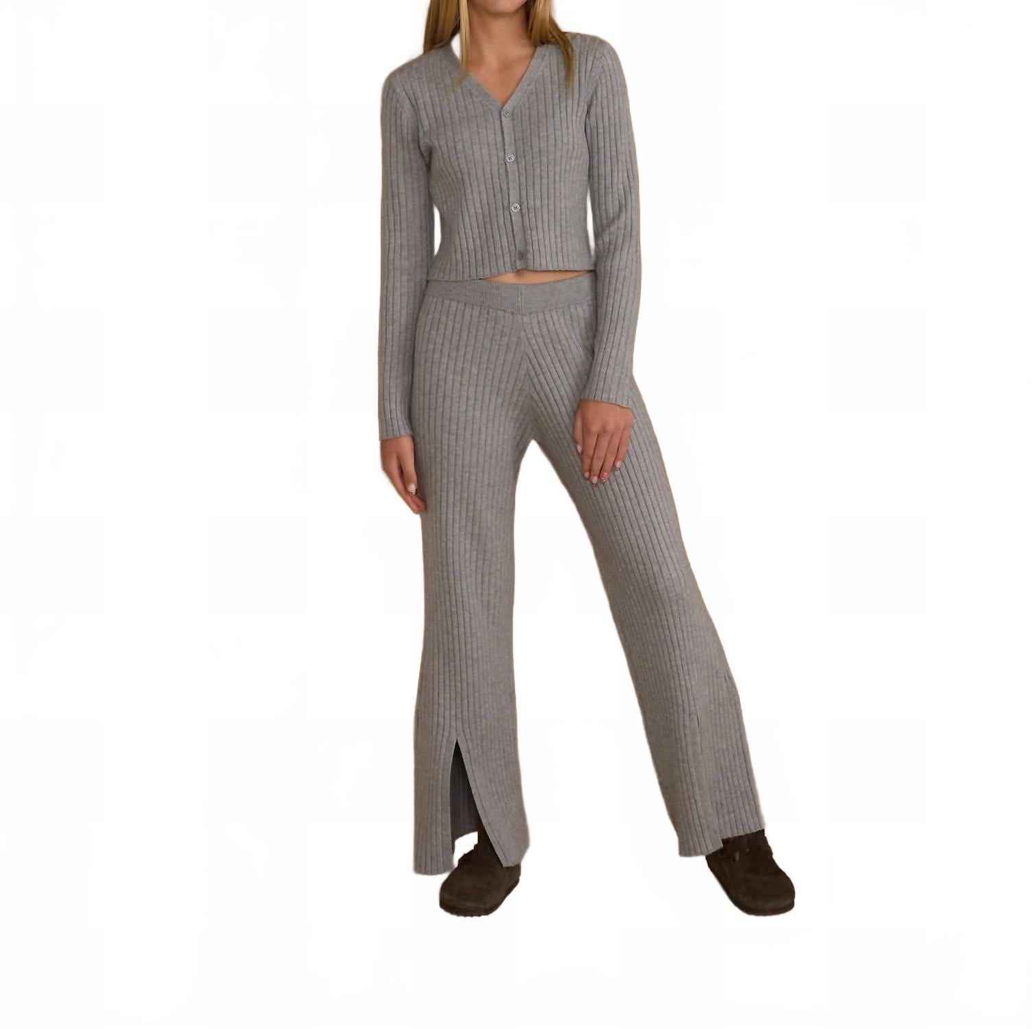 Rylee + Cru Ребристые трикотажные брюки для подростков синего цвета
Rylee + Cru Ребристые трикотажные брюки для подростков синего цвета