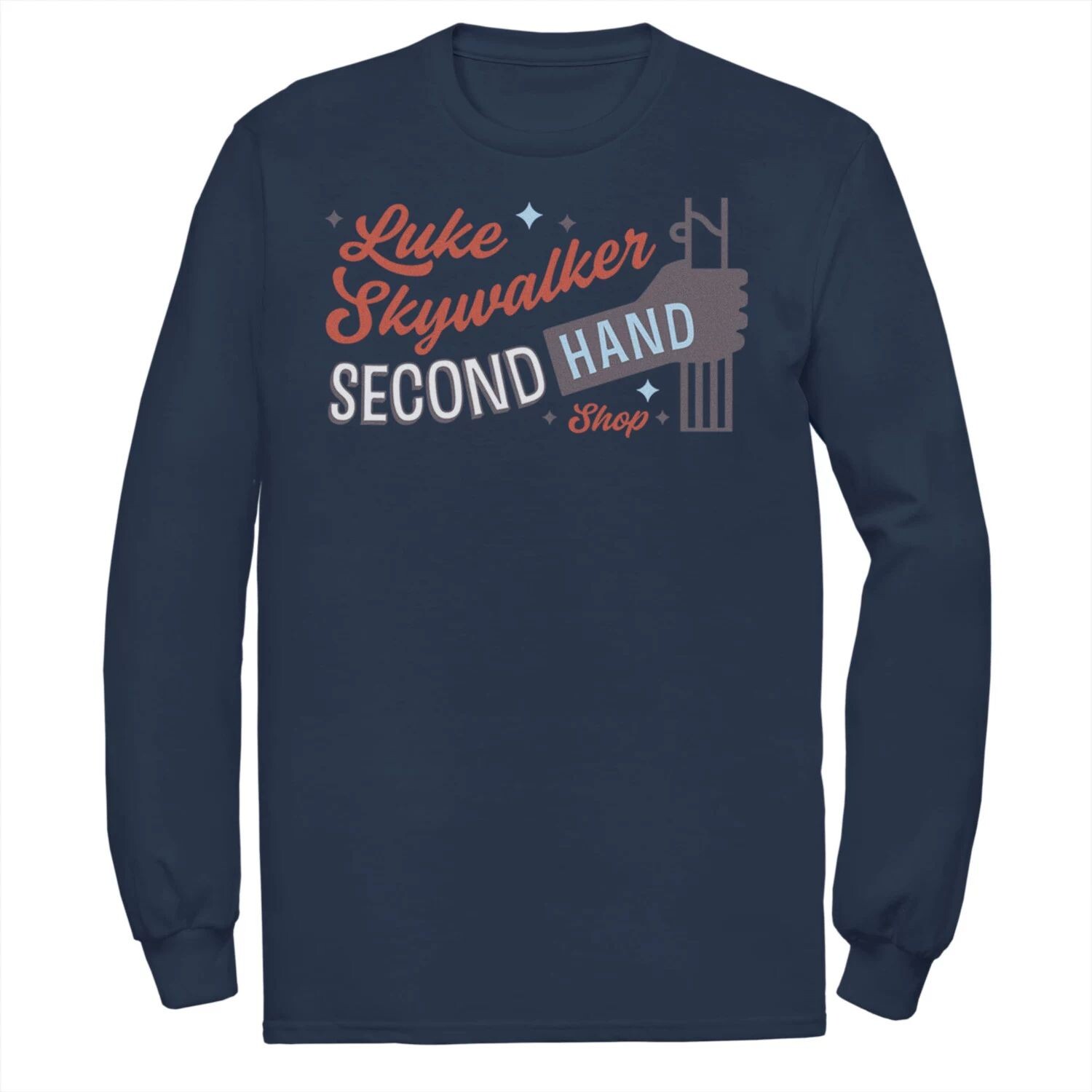 Мужская футболка Second Hand Shop с изображением Люка Скайуокера «Звездные войны» Licensed Character
Мужская футболка Second Hand Shop с изображением Люка Скайуокера «Звездные войны» Licensed Character