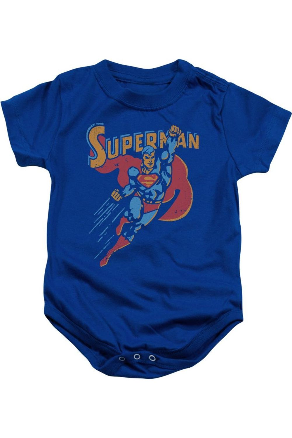 Реалистичный детский комбинезон Супермена на кнопках Gildan, синий
Реалистичный детский комбинезон Супермена на кнопках Gildan, синий