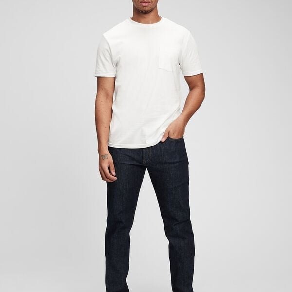 Джинсы прямого покроя стретч Gap, синий
Джинсы прямого покроя стретч Gap, синий