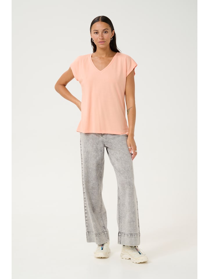 Рубашка оранжевого цвета Kaffe
Рубашка оранжевого цвета Kaffe