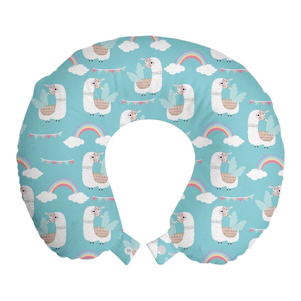 ABAKUHAUS Lama Travel Pillow Подушка для шеи, Животное с крыльями Радуга, Пенопластовые дорожные принадлежности для самолетов и автомобилей, 30x30 см, Морская пена разноцветная
ABAKUHAUS Lama Travel Pillow Подушка для шеи, Животное с крыльями Радуга, Пенопластовые дорожные принадлежности для самолетов и автомобилей, 30x30 см, Морская пена разноцветная