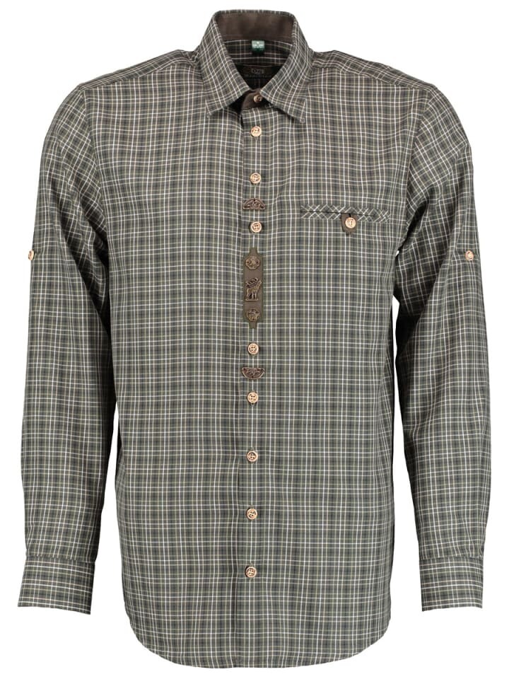 Рубашка OS-Trachten Jagdhemd Hidus, цвет trachtengrün
Рубашка OS-Trachten Jagdhemd Hidus, цвет trachtengrün