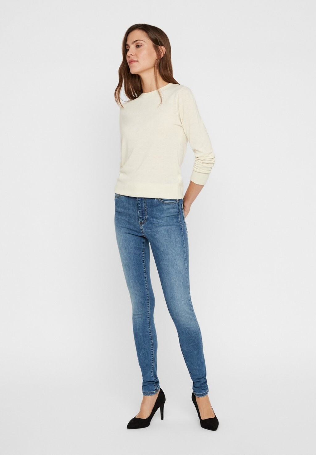 Джинсы Skinny Fit Vero Moda Vmsophia Skinny, голубой
Джинсы Skinny Fit Vero Moda Vmsophia Skinny, голубой