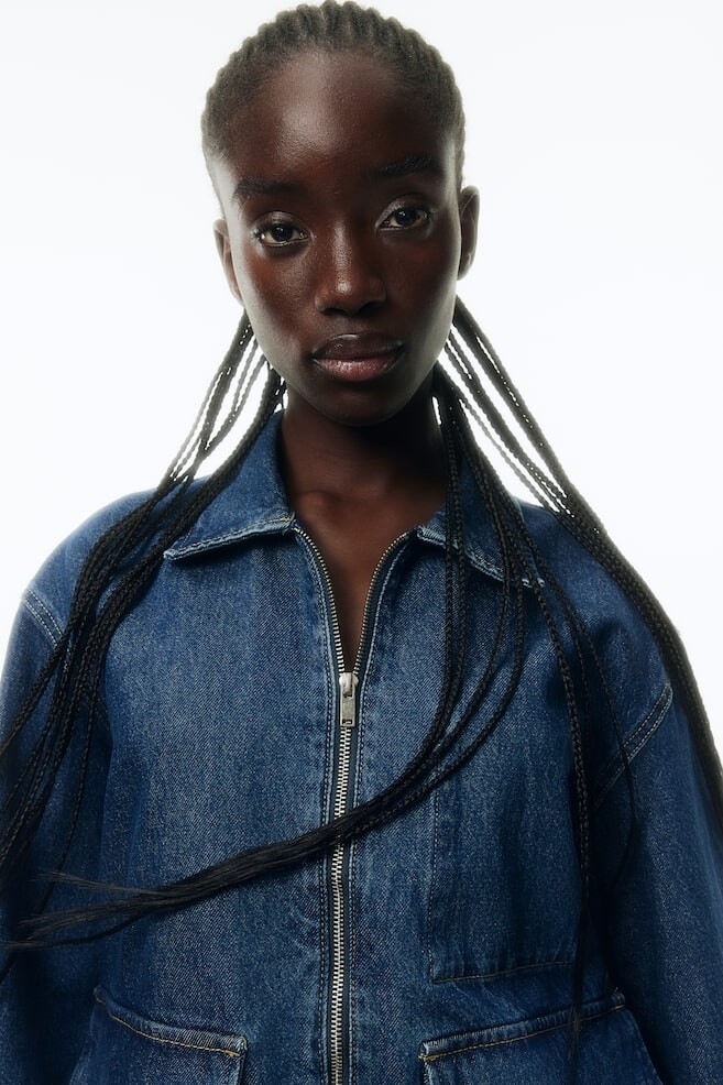 Джинсовая куртка H&M, синий
Джинсовая куртка H&M, синий