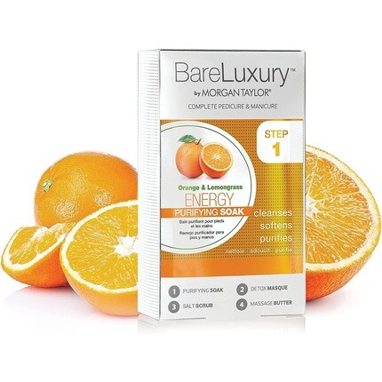 Комплексный маникюр и педикюр Bare Luxury с апельсином и лемонграссом, Morgan Taylor
Комплексный маникюр и педикюр Bare Luxury с апельсином и лемонграссом, Morgan Taylor