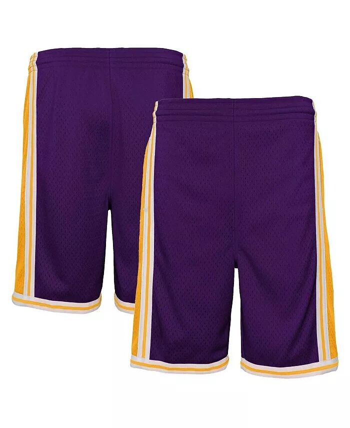 Шорты Big Boys Purple Los Angeles Lakers Hardwood Classics Swingman Mitchell & Ness
Шорты Big Boys Purple Los Angeles Lakers Hardwood Classics Swingman Mitchell & Ness