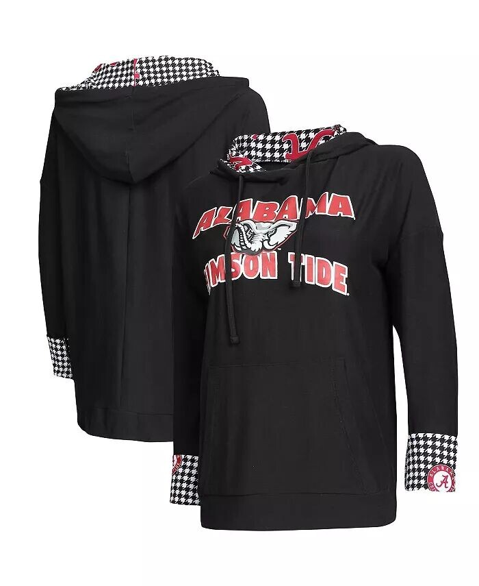 Женская черная толстовка с капюшоном Alabama Crimson Tide Fairway Houndstooth Concepts Sport
Женская черная толстовка с капюшоном Alabama Crimson Tide Fairway Houndstooth Concepts Sport
