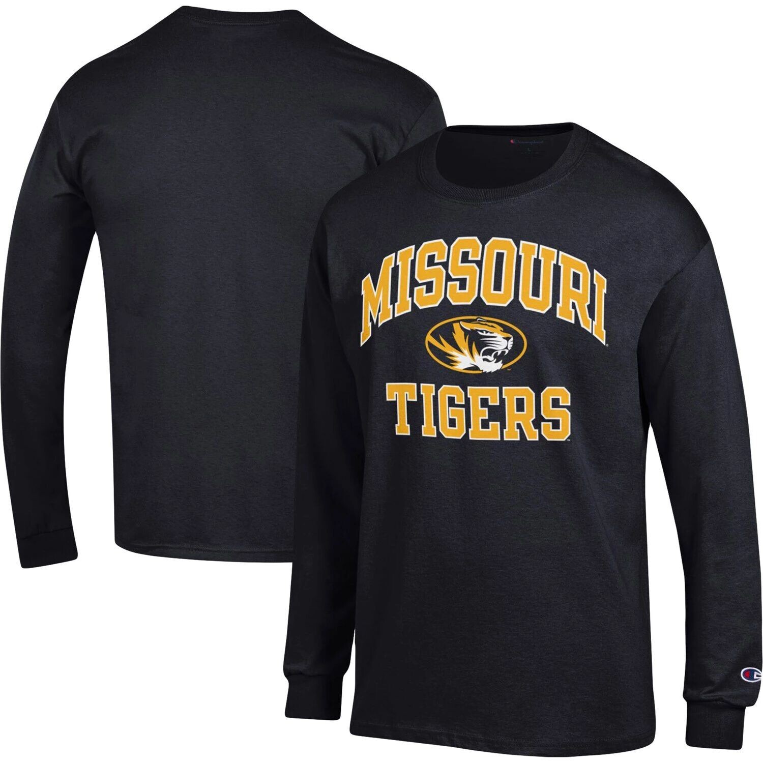 Мужская черная футболка с длинным рукавом Missouri Tigers High Motor Champion, Черный, Мужская черная футболка с длинным рукавом Missouri Tigers High Motor Champion
Мужская черная футболка с длинным рукавом Missouri Tigers High Motor Champion, Черный, Мужская черная футболка с длинным рукавом Missouri Tigers High Motor Champion