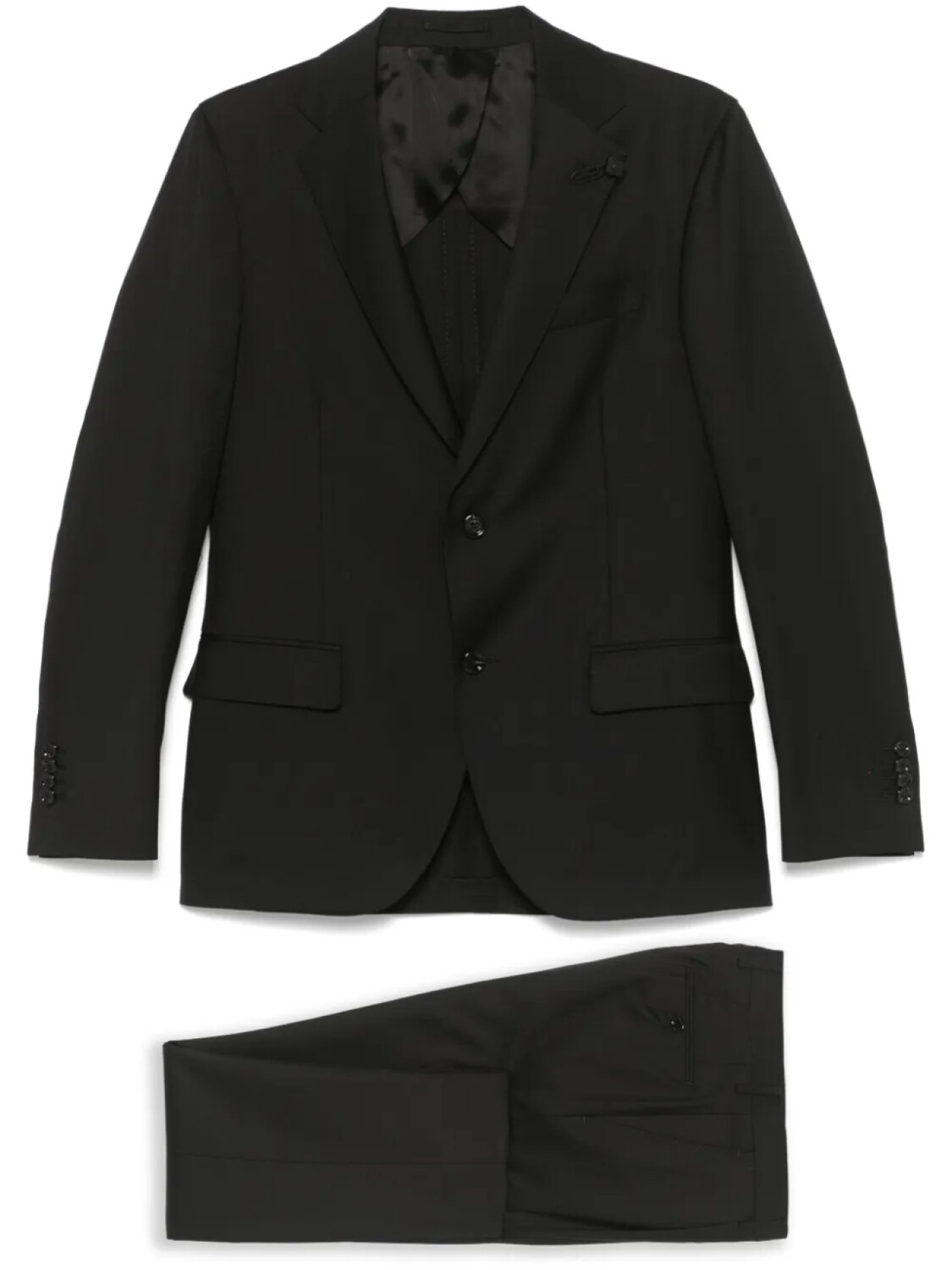 Шерстяной костюм Lardini, черный
Шерстяной костюм Lardini, черный