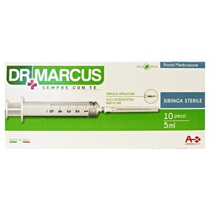 Сиринга 5 мл 10 пз Dr. Marcus
Сиринга 5 мл 10 пз Dr. Marcus